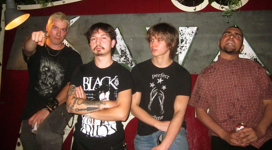 SERATONIN band members backstage