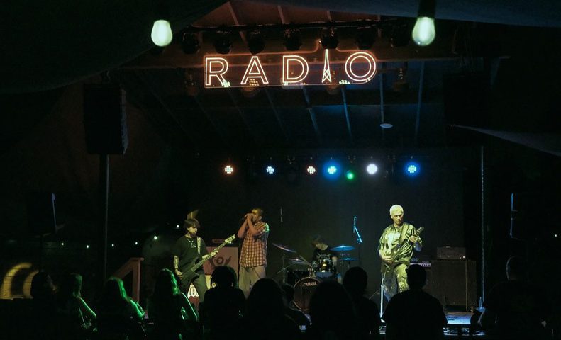 SERATONIN on stage at Radio East